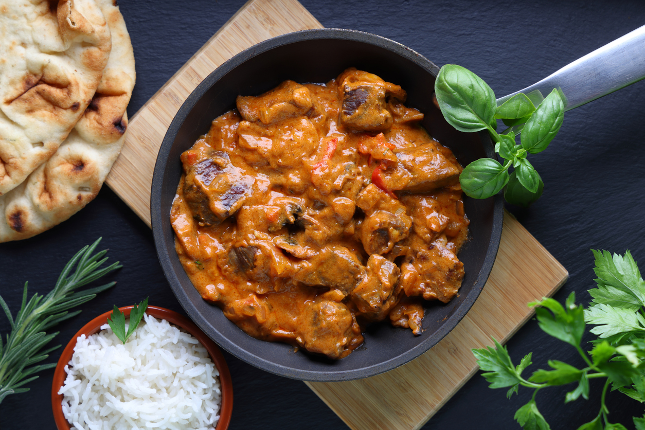 Curry indien à emporter depuis Liège