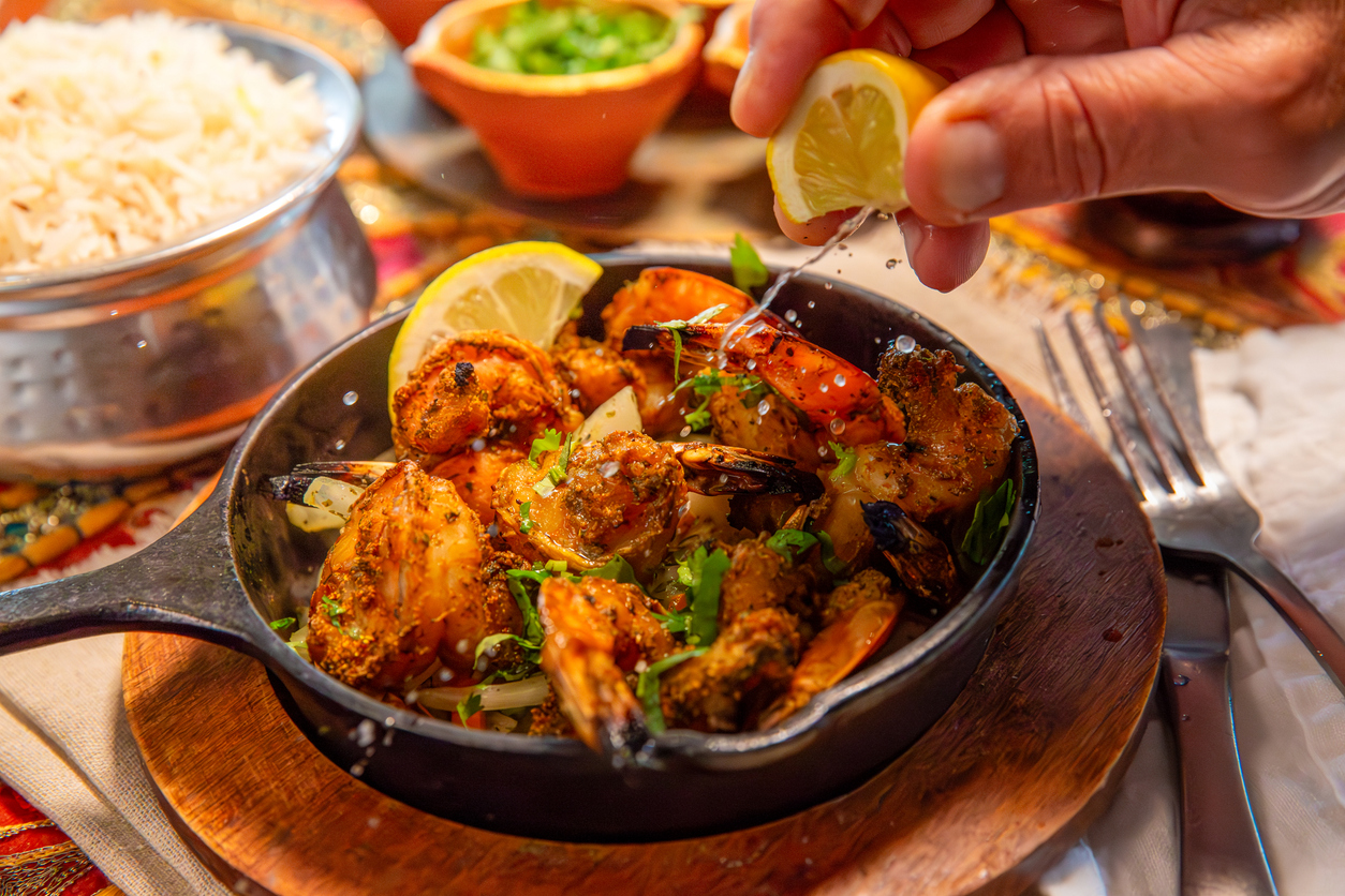 Poulet tikka masala indien préparé à Liège